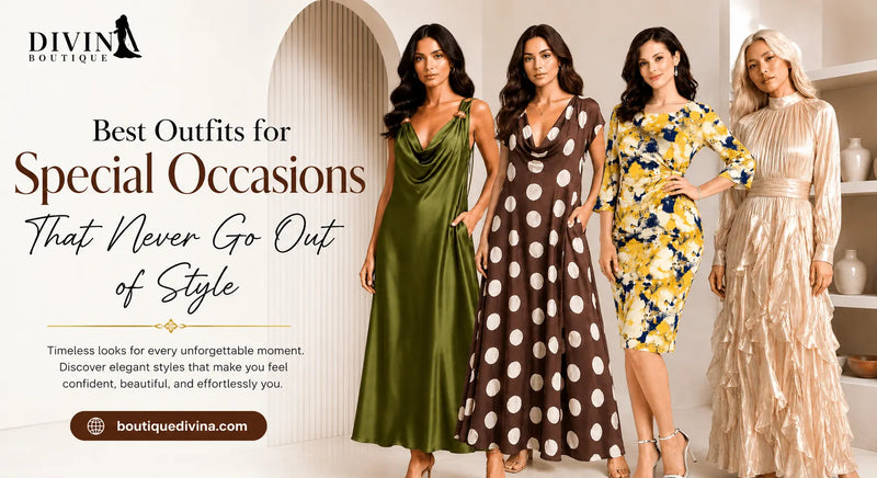 Best Outfits for Special Occasions That Never Go Out of Style
