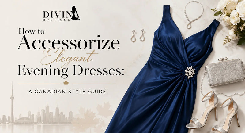How to Accessorize Elegant Evening Dresses: A Canadian Style Guide