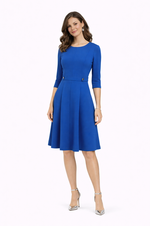 Divina Dress - Blue Classic2