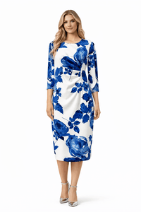 Divina Dress - Coastal Bloom