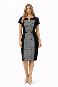 Divina Dress - Graphite Frame