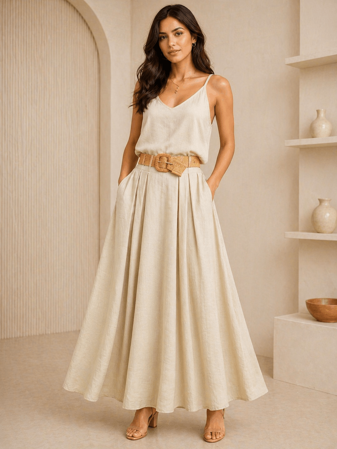 Divina Atelier Skirt - Siena Flow (U7755MYZJ)