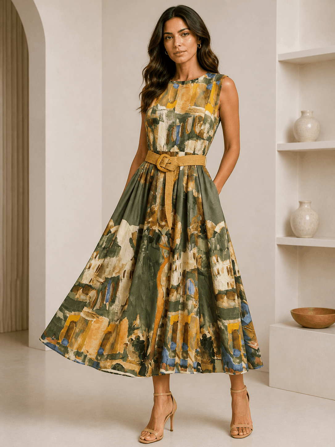 Divina Atelier Dress - Bianca Charm (U12189PCYH)