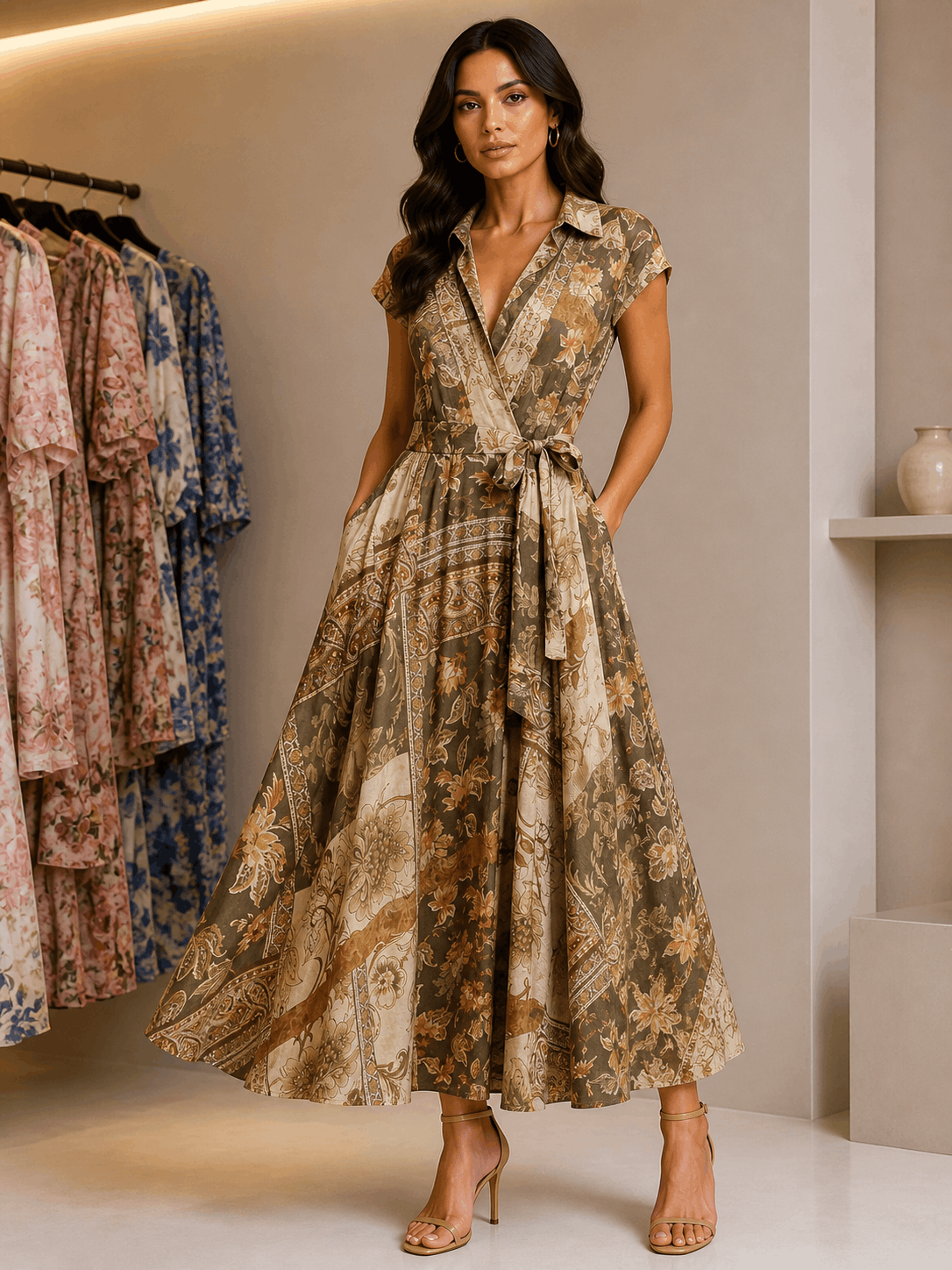 Divina Atelier Dress - Tuscan Light (U7662YPC)