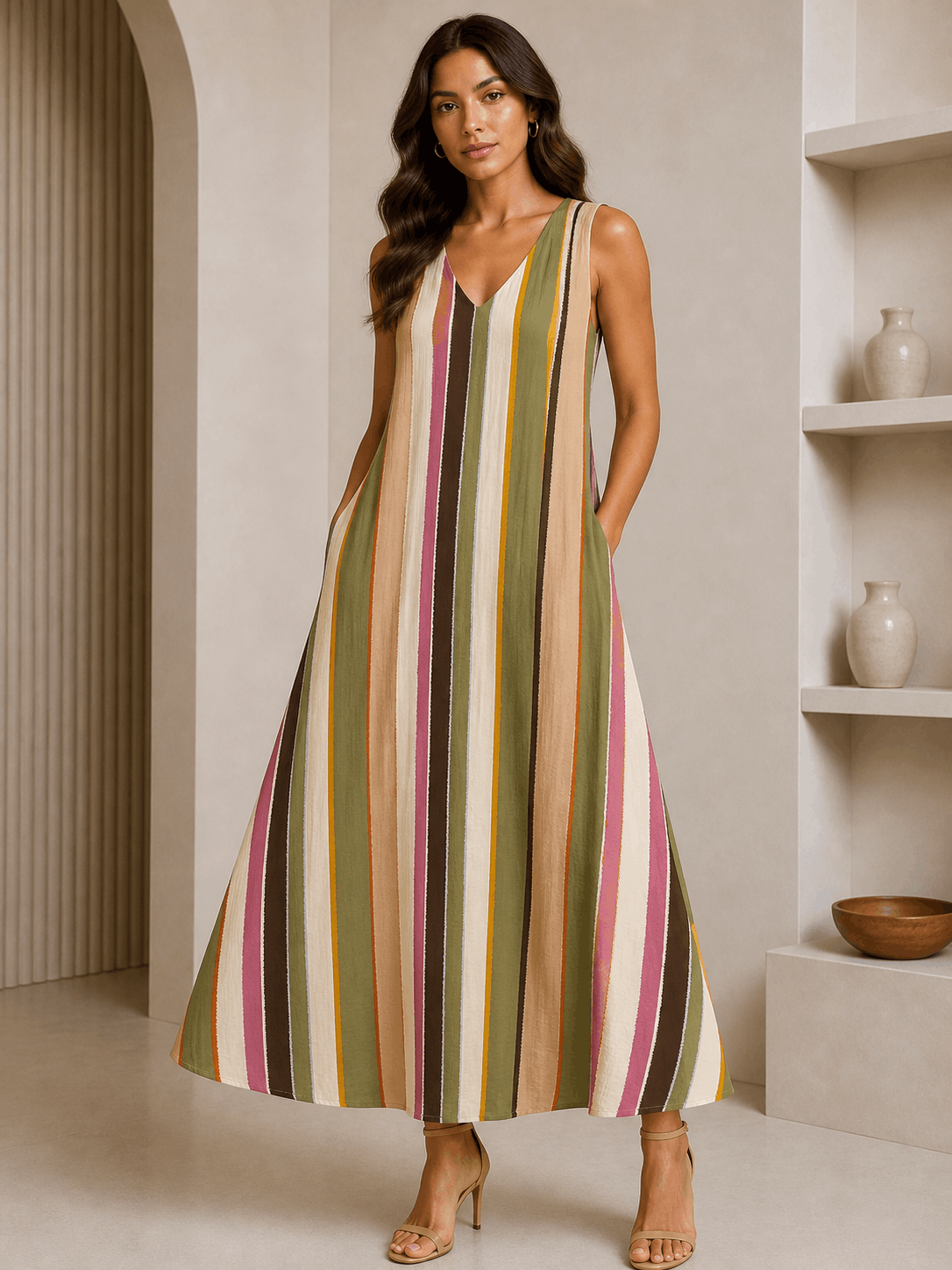 Divina Atelier Dress - Vita Breeze (U12989YDMXF)