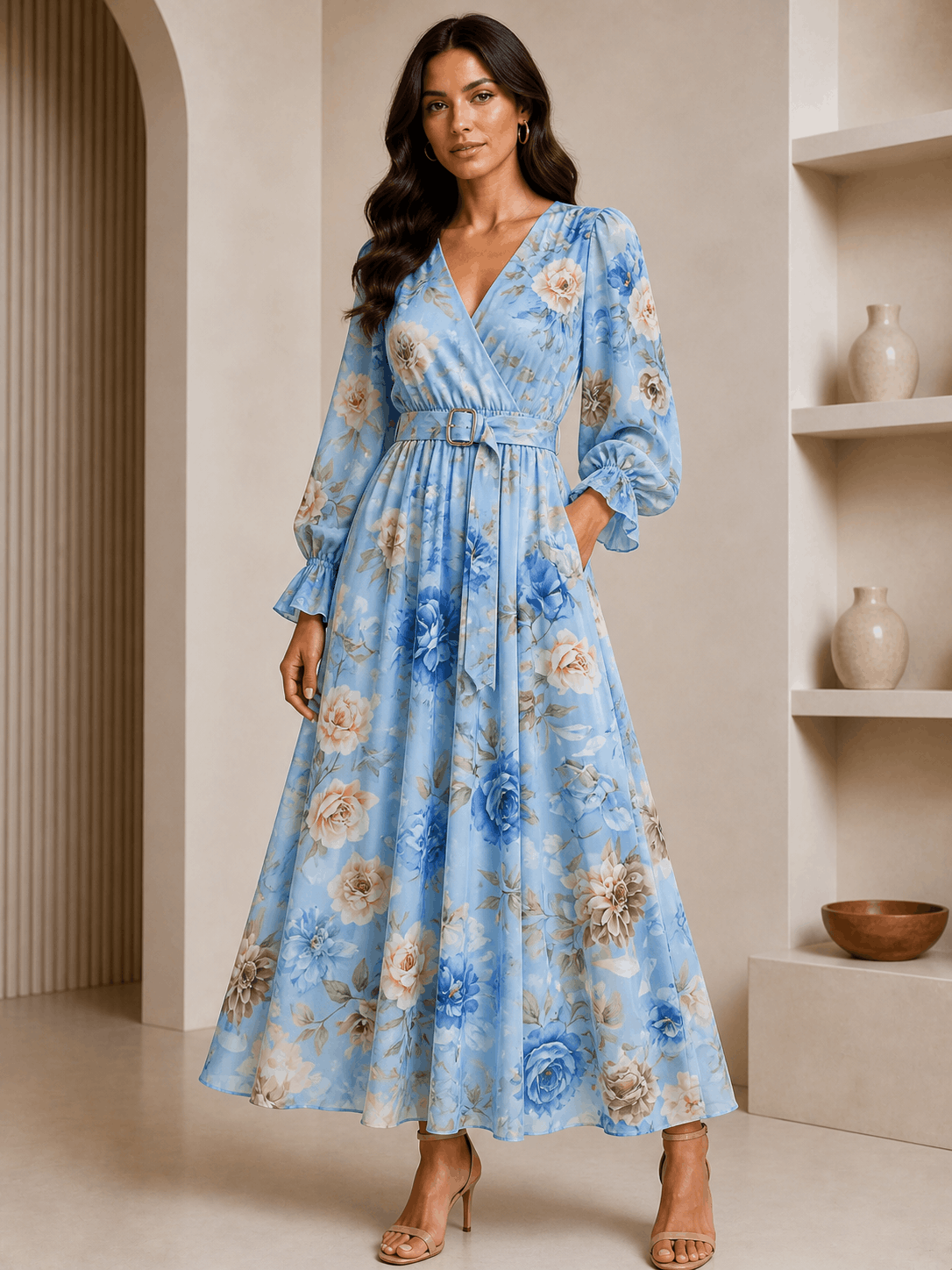 Divina Atelier Dress - Portofino Air (U5762YMC)