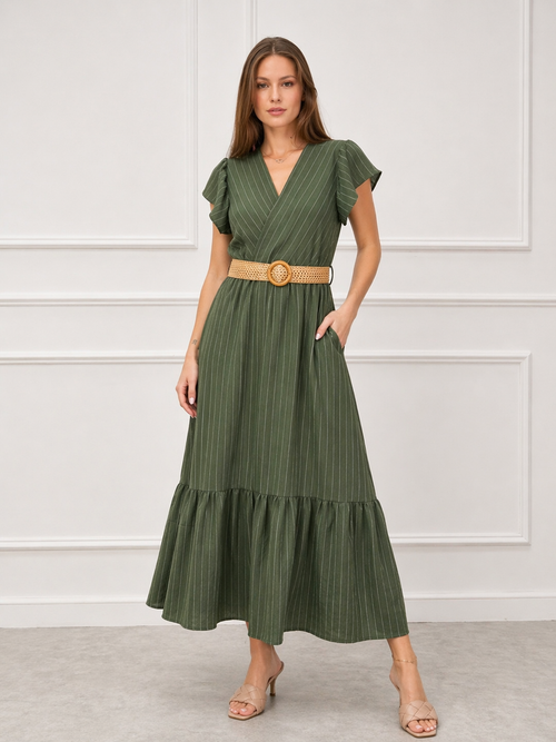 Divina Lamiar Luxe Dress - 37731CEY1Z