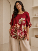 Divina Lamiar Luxe Blouse - 7