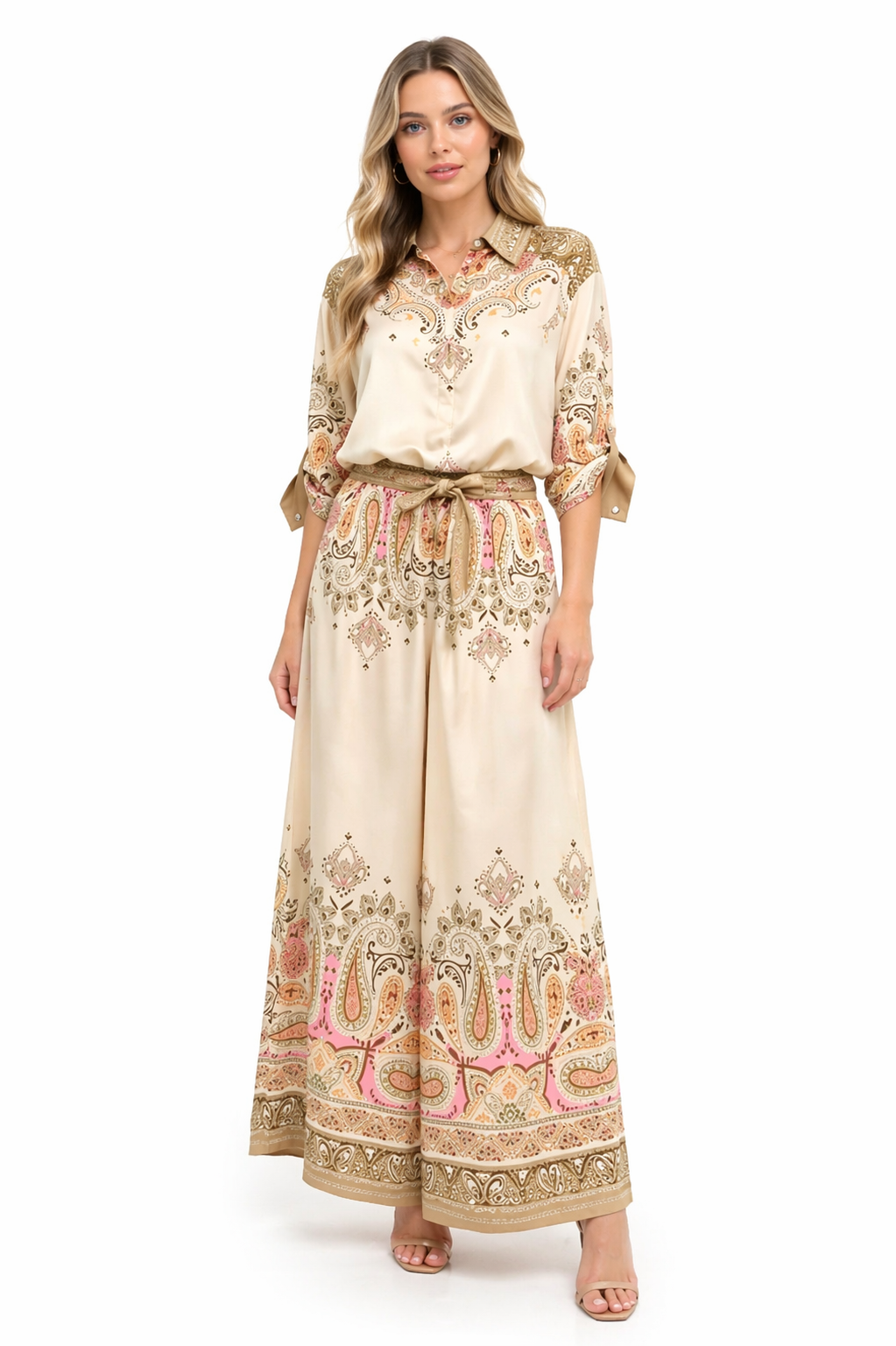 Divina Cord Set - Silk Beige Edit