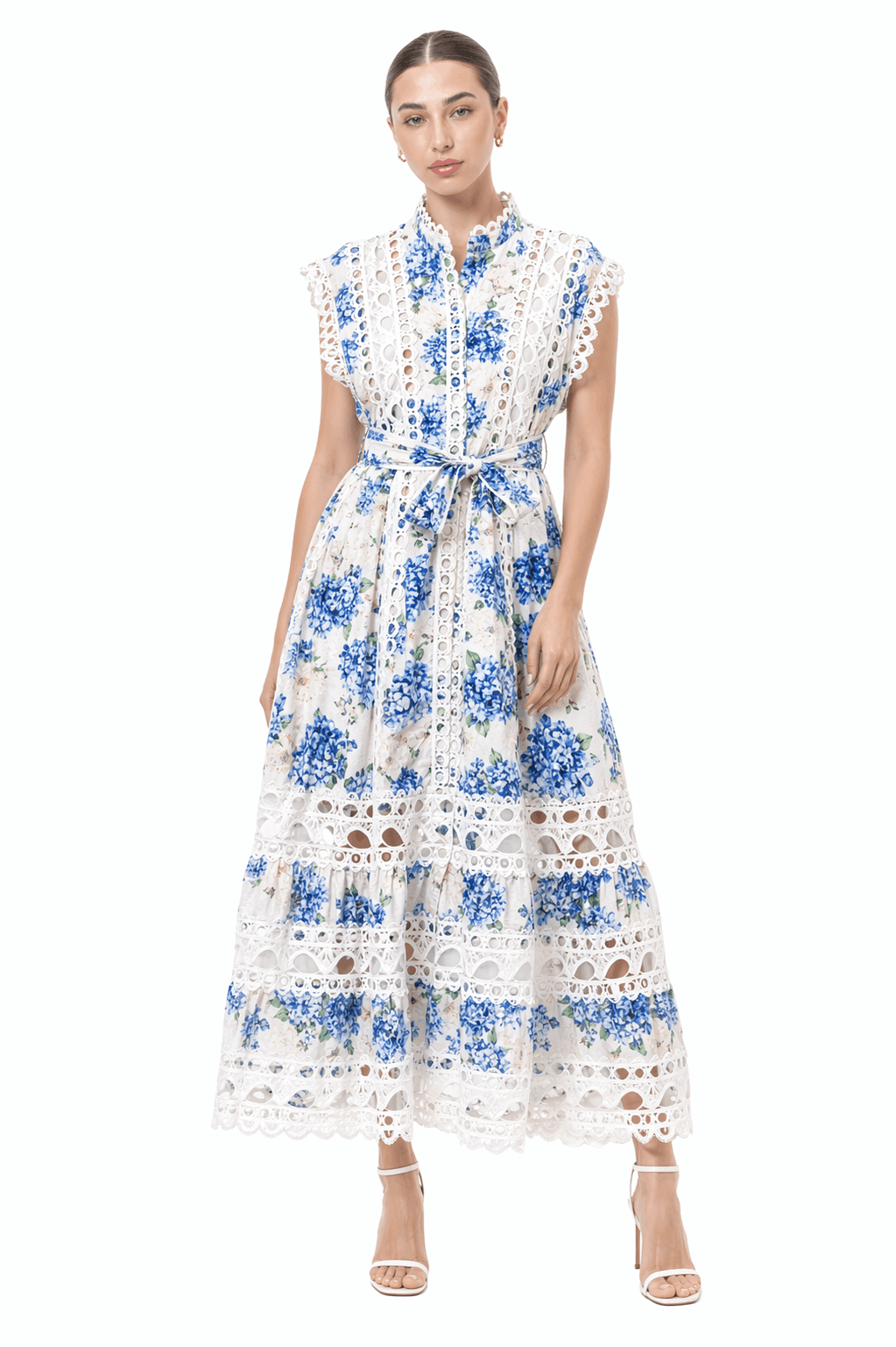 Divina Dress - Blue Motion